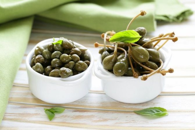 Какие на вкус каперсы