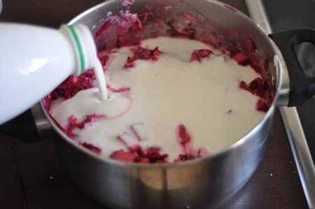 свекла с кефиром